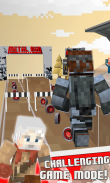 Hero Blocks Running 3D Metal Gear Run Game Adventure Maps screenshot 1