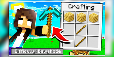 Mod Baby Mode for Minecraft PE screenshot 1