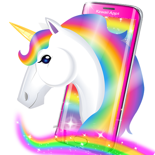Seamless pattern with cute unicorns, clouds,rainbow and stars. Magic  background with little unicorns 25469667 Vector Art at Vecteezy
