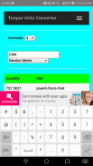 Torque Units Converter screenshot 0