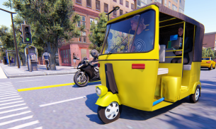 City Auto Rickshaw Tuk Tuk Taxi Driver screenshot 2