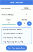 Loan Calculator screenshot 1