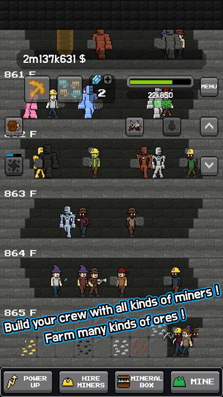 Treasure Miner Free - a 2d mining adventure::Appstore