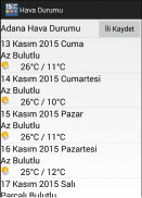 Weather in Turkey screenshot 5