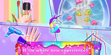 Rainbow Unicorn Nail Beauty Salon de l'artiste screenshot 4