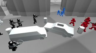 Simulator Pertempuran: Counter Stickman screenshot 1