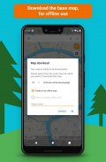 E-walk - Hiking offline GPS screenshot 1