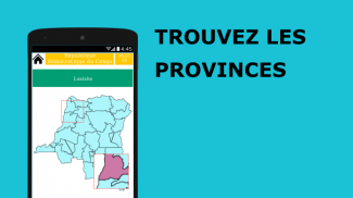 Carte Quiz Puzzle 2020 - RDC Congo - Province screenshot 2