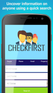 CheckFirst Background Check & People Finder App screenshot 0