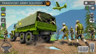 Juegos militares de transporte screenshot 0