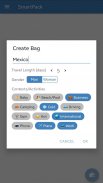 SmartPack - Bag packing list for travel screenshot 3