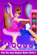 ballerina doll fesyen salon make up game screenshot 2