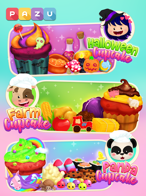 Download do APK de Fábrica fabricantes cupcakes aniversário: jogos para  Android