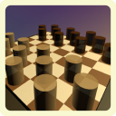 Draughts  3D Online Icon