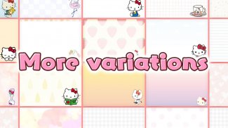 แผ่นจดบันทึก Hello Kitty Memo screenshot 5