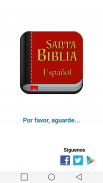 Santa Biblia Versión Español screenshot 0