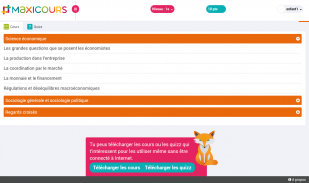 Maxicours screenshot 1