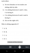 Aptitude Questions on Seating screenshot 5