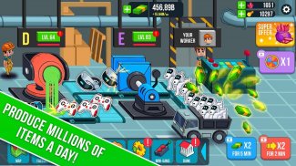 Tap Tap Factory: idle tycoon screenshot 1