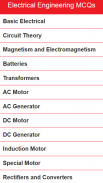 Electrical Engineering MCQs screenshot 0
