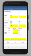 CCI Flow Rate Calculator screenshot 2