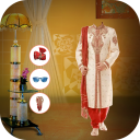 Men Sherwani Photo Suit Editor