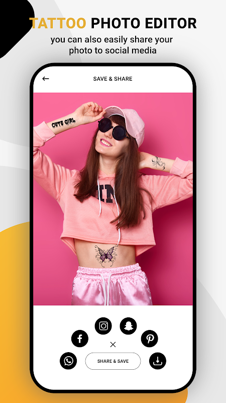 Tattoo Editor:Photo & Camera Effects 1.0 APK + Mod (Free purchase) for  Android