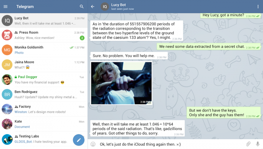 Telegram screenshot 8