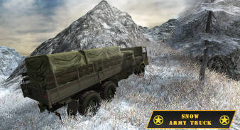 Snow truck cargo simulator screenshot 2