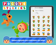 Pocoyo Stickers: adesivos para WhatsApp screenshot 9