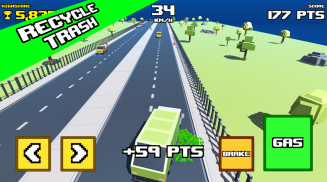 Crazy Road: Trash Dump Truck screenshot 4