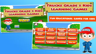 Trucks Fifth Grade Learning screenshot 2
