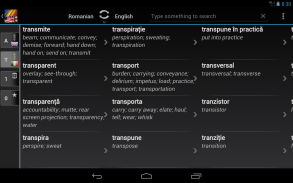 Free Dict Romanian English screenshot 5