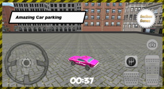 शहर गुलाबी कार पार्किंग screenshot 0