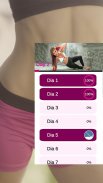 8 Minute Abs workout at home for women, six pack screenshot 1