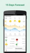 WeatherClear - Ad-free Weather, Minute forecast screenshot 1