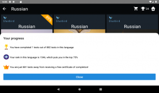Russian Language Tests screenshot 0