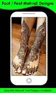 Foot / Feet Mehndi Designs screenshot 5