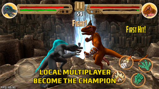 Lutador Super Dino - Jogo Gratuito Online