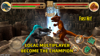공룡 전투기 - 무료 싸우는 게임 screenshot 7
