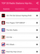 TOP 20 Radio Stations Hip-Hop & Rap screenshot 5