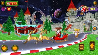 圣诞老人圣诞节无限轨道 screenshot 0