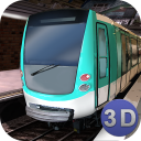 Simulador de metro de París 3D Icon