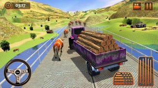 Pertanian Traktor Cargo Driving Simulator 19 screenshot 7