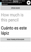 ENGLISH to SPANISH Translator - Speak and Translate screenshot 1