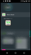 Micro stock widget screenshot 2