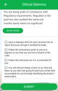 ICAP Ethics Dilemma screenshot 2