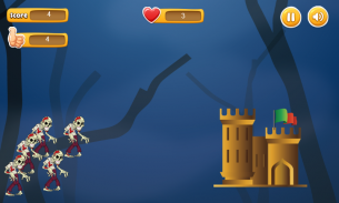 Defend Castle - from zombie screenshot 1