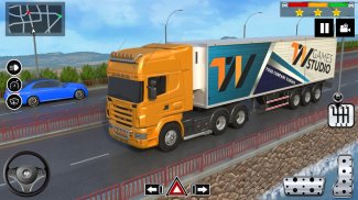 Car Transporter Truck Games 3D screenshot 3