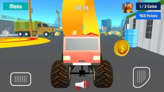 Monster Truck Stunt Speed Race screenshot 3